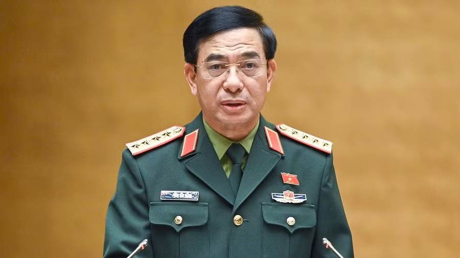 Đại tướng Phan Văn Giang – Bộ trưởng Bộ Quốc phòng.