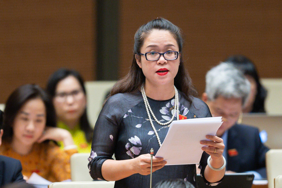 Theo đại biểu Dương Minh Ánh, cần tính toán việc tăng lương hưu cho các lao động đã về hưu.