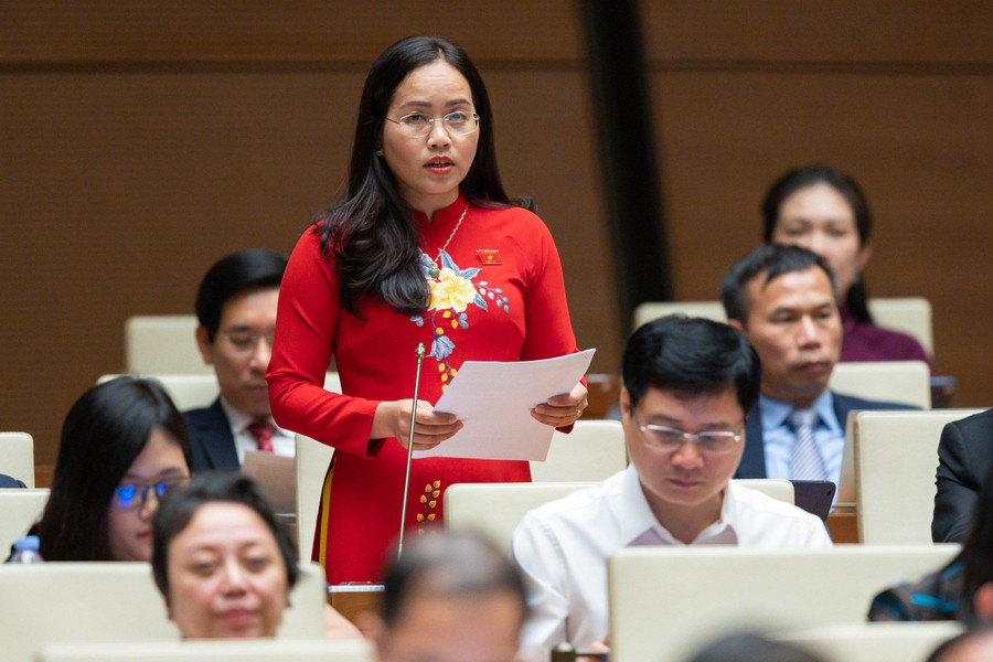 Đại biểu Hồ Thị Kim Ngân (Bắc Kạn). Đại biểu Hồ Thị Kim Ngân (Bắc Kạn).