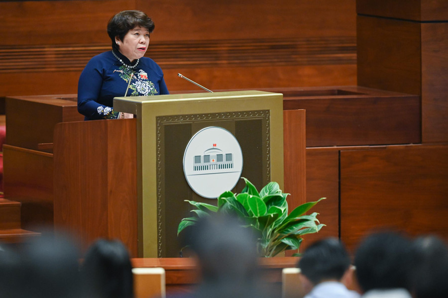 Chủ nhiệm Ủy ban Xã hội Nguyễn Thúy Anh. Chủ nhiệm Ủy ban Xã hội Nguyễn Thúy Anh.