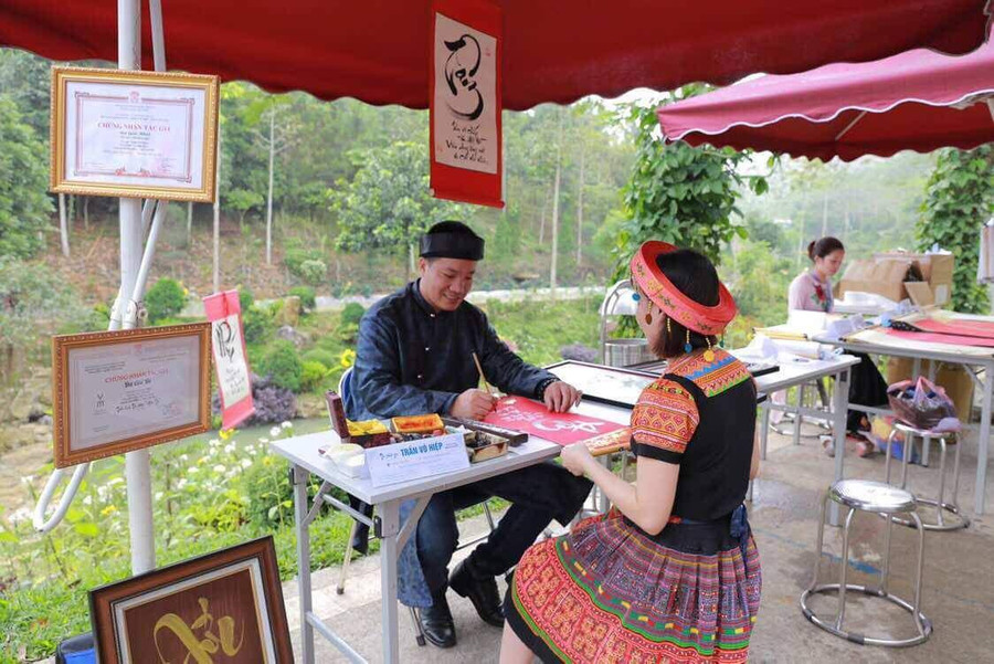 Xin chữ - nét đẹp văn hóa truyền thống