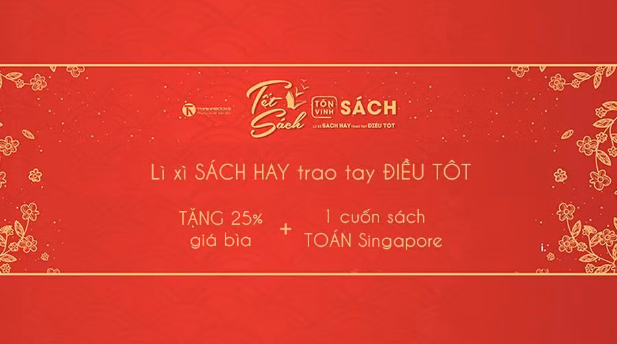 Chương trình lì xì sách của Thái Hà Books với nhiều hấp dẫn