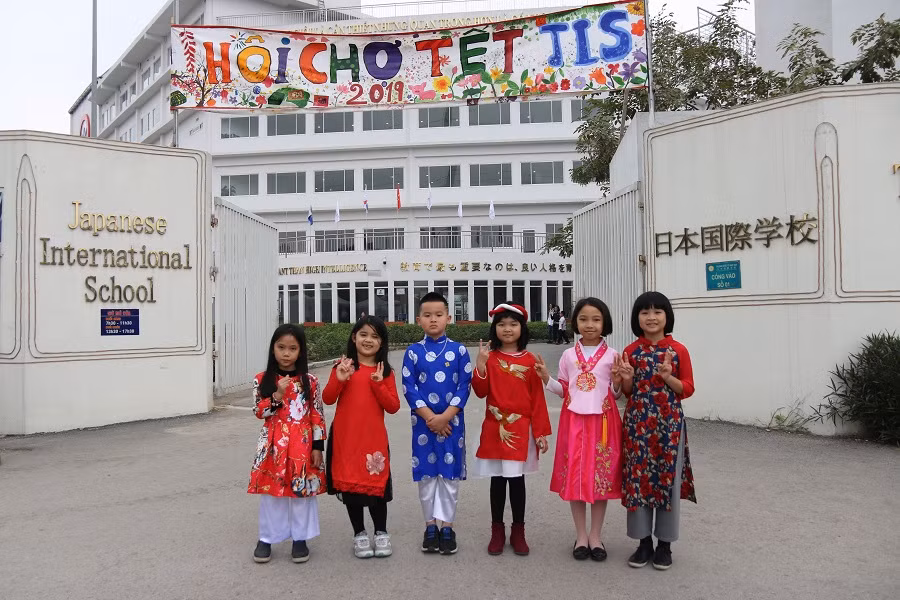Lễ hội Xuân nhiều nét riêng của học sinh trường Nhật