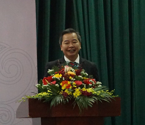 GS.TS Phạm Quang Minh phát biểu tại Hội thảo