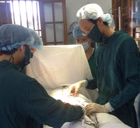 Cuu binh nhat viem ruot thua cap tren dao Bach Long Vi - Anh 1