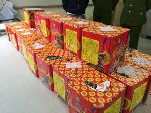 Đeo bám đối tượng vận chuyển pháo lậu trên 200 km ảnh 2