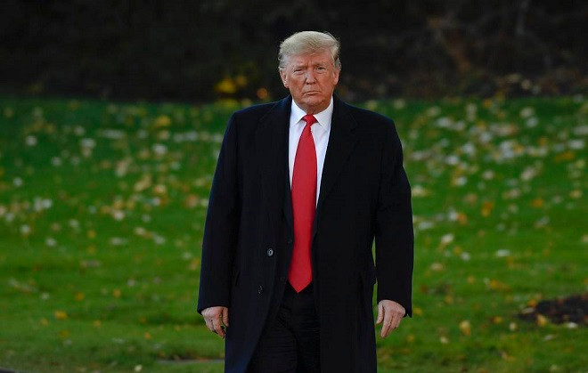 Tổng thống Mỹ Donald Trump.