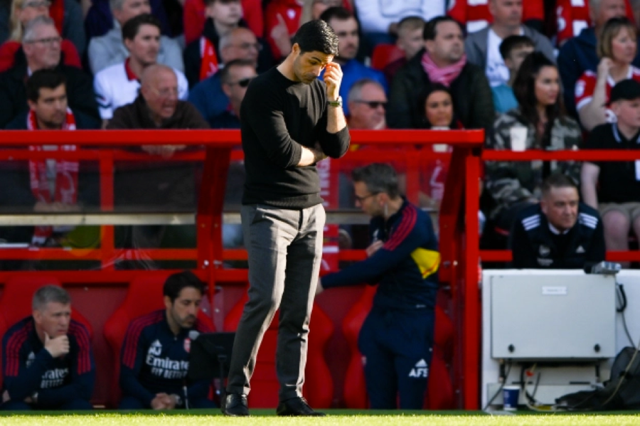 Mikel Arteta đã không thể chấm dứt 19 năm chờ đợi chức vô địch Ngoại hạng Anh của Arsenal.