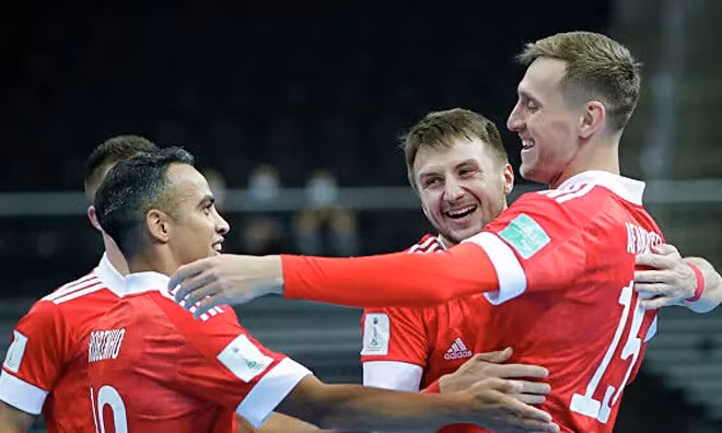 Nga toàn thắng 3 trận trước khi gặp Việt Nam tại vòng 1/8.