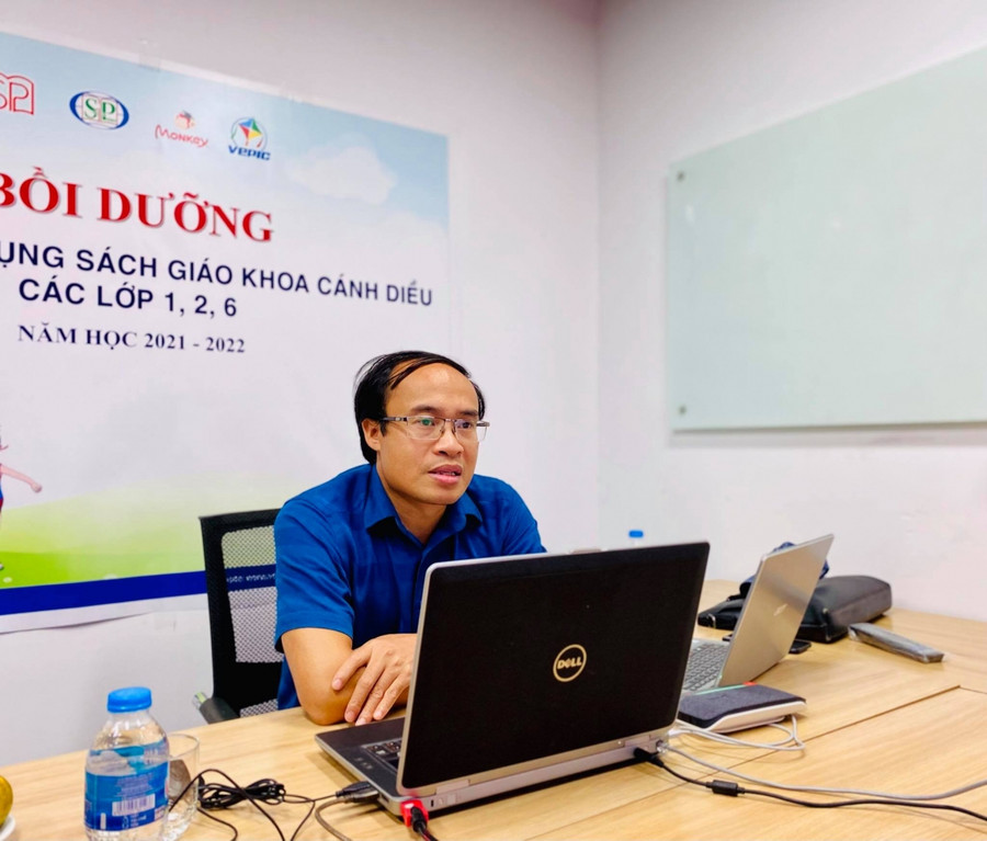 Bồi dưỡng trực tuyến cán bộ, giáo viên dạy học SGK Cánh Diều ảnh 1 Bồi dưỡng trực tuyến cán bộ, giáo viên dạy học SGK Cánh Diều ảnh 1