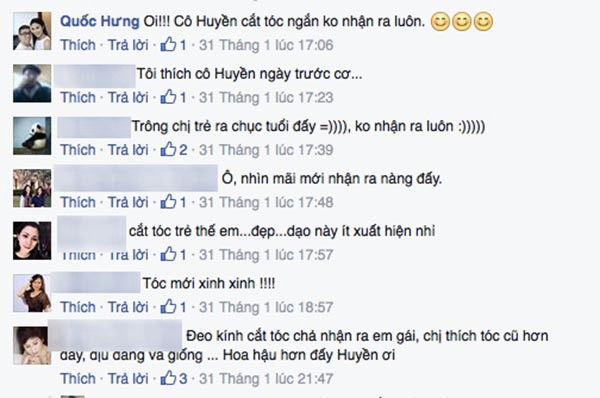 Không nhận ra nổi Hoa hậu Nguyễn Thị Huyền sau khi “mất tích“ ảnh 2 Chuyên gia trang điểm Quốc Hưng và nhiều người đều bày tỏ ý kiến không nhận ra Nguyễn Thị Huyền sau khi Hoa hậu Việt Nam 2004 cắt tóc ngắn.