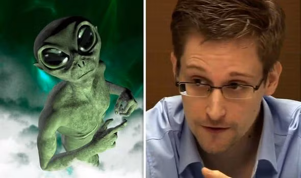 Edward Snowden: “Không có chứng cớ cho thấy có sự tiếp xúc với người ngoài hành tinh”.