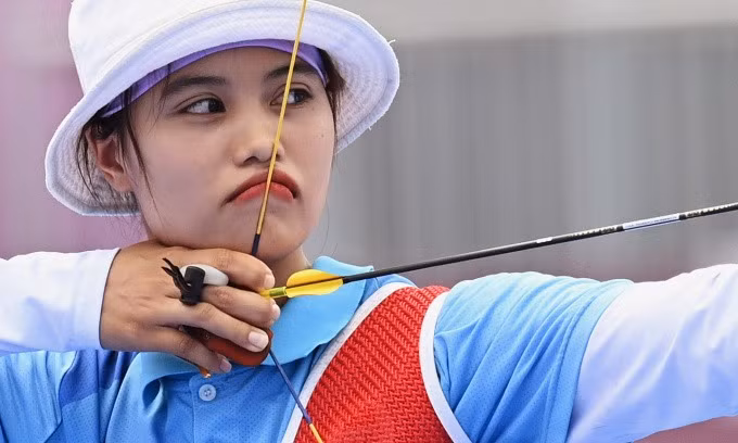 Cung thủ Đỗ Thị Ánh Nguyệt đã giành quyền dự Olympic Paris 2024.