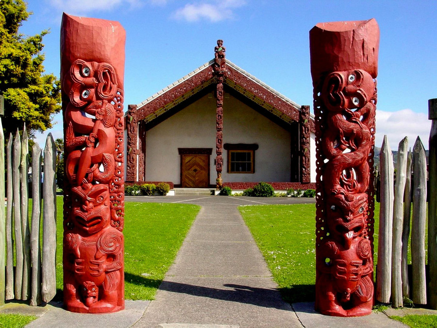 Kiến trúc nhà Maori New Zealand. Kiến trúc nhà Maori New Zealand.