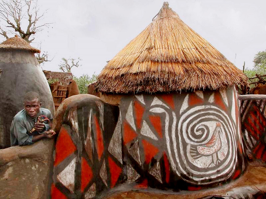 Kiến trúc nhà Tiebele Burkina Faso. Kiến trúc nhà Tiebele Burkina Faso.