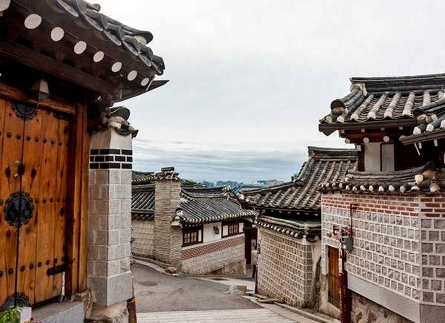 Kiến trúc nhà Hanok Hàn Quốc. Kiến trúc nhà Hanok Hàn Quốc.