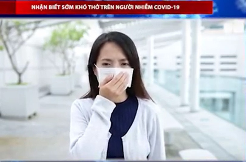 Dấu hiệu nhận biết sớm khó thở trên người nhiễm Covid-19