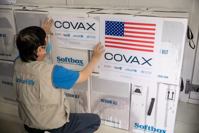 Lô vắc xin Pfizer mới chuyển tới Hà Nội ngày 27/9. Ảnh: Zing.