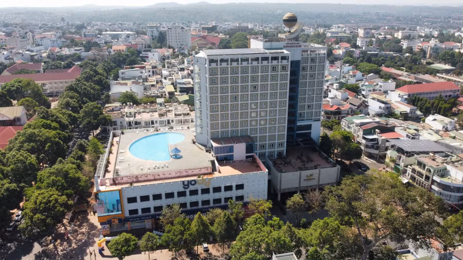 Tổng thể Trung tâm thương mại Phú Xuân, TP Buôn Ma Thuột. Ảnh: TT