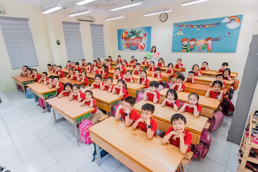 Những lớp học của cô Trang luôn đầy ắp niềm vui, tiếng cười