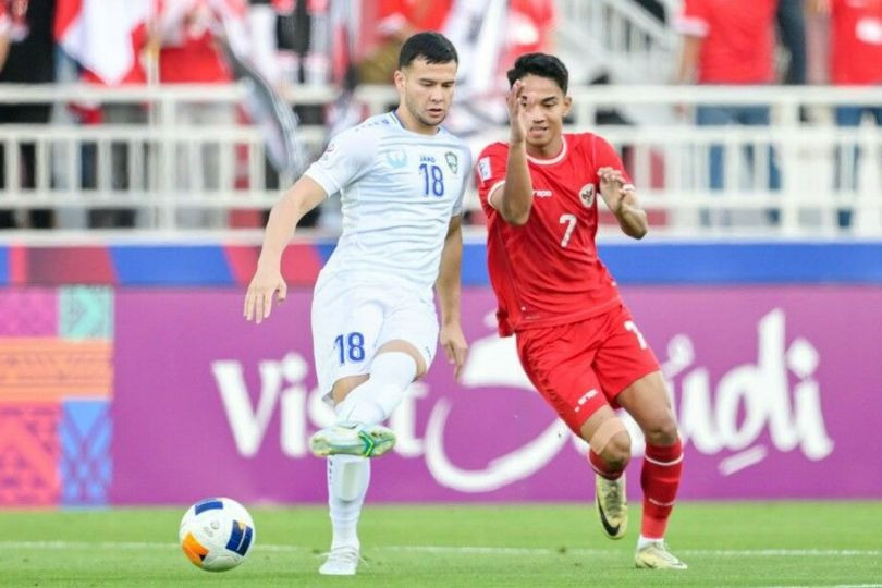 U23 Indonesia không thể gây bất ngờ trước Uzbekistan ở bán kết U23 châu Á 2024. Ảnh: AFC. U23 Indonesia không thể gây bất ngờ trước Uzbekistan ở bán kết U23 châu Á 2024. Ảnh: AFC.