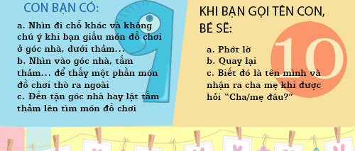 Bài test tính điểm trí thông minh của bé sơ sinh - 8