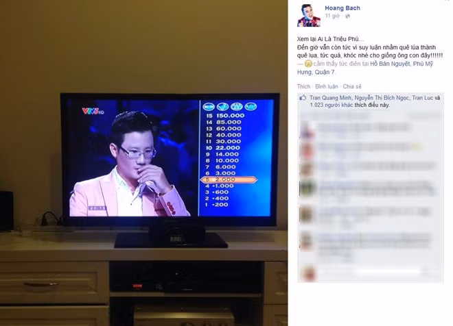 Tự Long hát chèo xin Lại Văn Sâm thi Ai là triệu phú