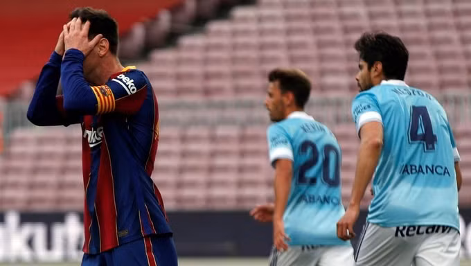 Messi và các đồng đội đã hết cơ hội vô địch