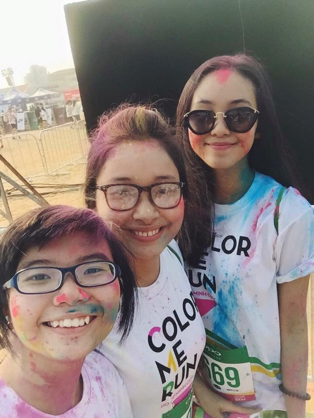 Bảo Trân gây chú ý với gương mặt “bê bết” bột màu ảnh 19 Bảo Trân gây chú ý với gương mặt “bê bết” bột màu ảnh 19