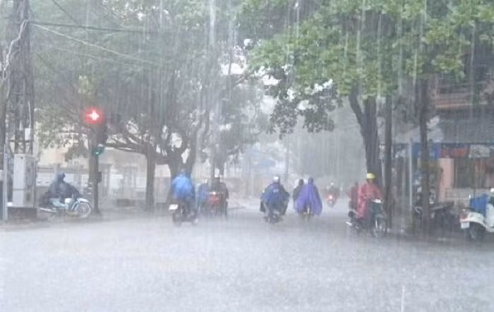 Hà Nội 5/10 mưa rào và dông (Ảnh minh họa)