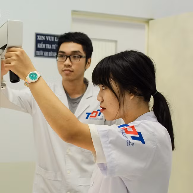 SV Trường ĐH Tôn Đức Thắng (ảnh: nhà trường)