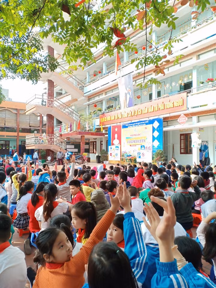 HS Trường Tiểu học Ngô Sĩ Liên, thành phố Bắc Giang, tỉnh Bắc Giang (ảnh: Nhà trường)