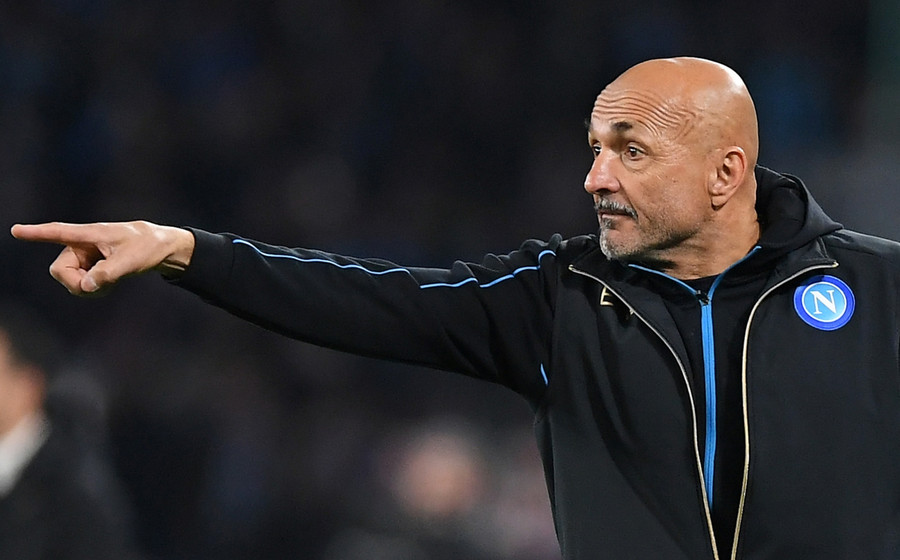 Huấn luyện viên Luciano Spalletti.