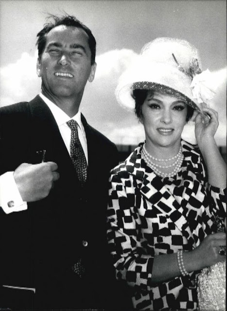 Gina Lollobrigida và chồng Milko Skofic. Ảnh: http://www.tayni-mirozdaniya.ru