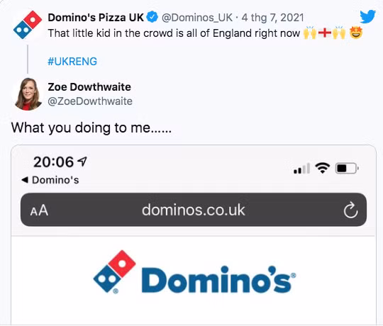 Nhiều khách hàng không hài lòng với Domino.