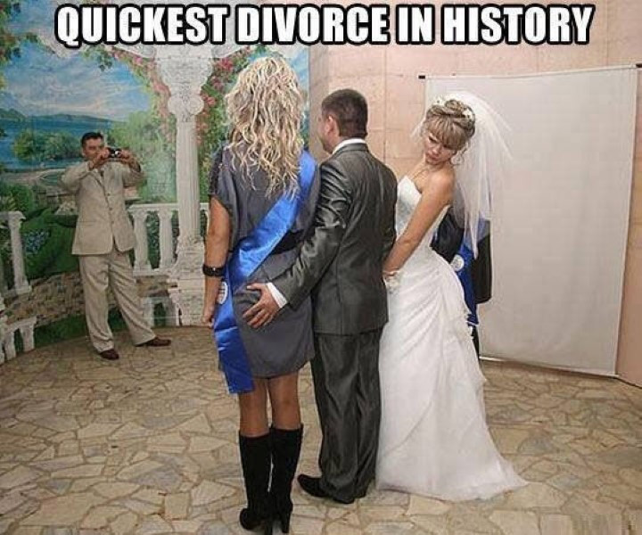 Cười té ghế với những “tai nạn” khó đỡ trong ngày cưới ảnh 1