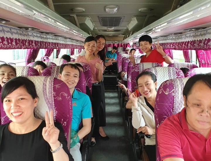 Đoàn cán bô, giảng viên trường ĐH Khoa học làm nhiệm vụ coi thi tại cụm thi tỉnh Bắc Kạn. Ảnh: Việt Hà Đoàn cán bô, giảng viên trường ĐH Khoa học làm nhiệm vụ coi thi tại cụm thi tỉnh Bắc Kạn. Ảnh: Việt Hà