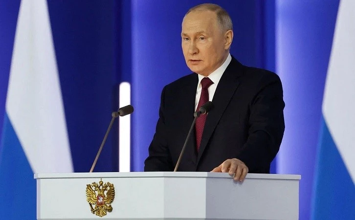 Tổng thống Nga Vladimir Putin 