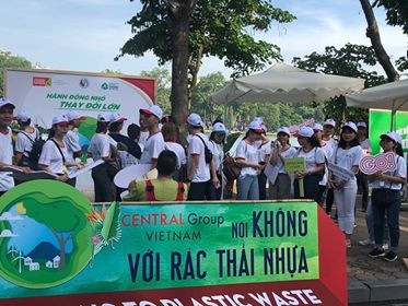 Tuyên truyền nói không với rác thải nhựa (Ảnh VK). Tuyên truyền nói không với rác thải nhựa (Ảnh VK).
