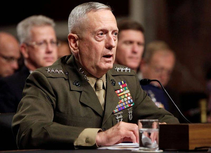 Bộ trưởng Bộ quốc phòng Mỹ ông James Mattis