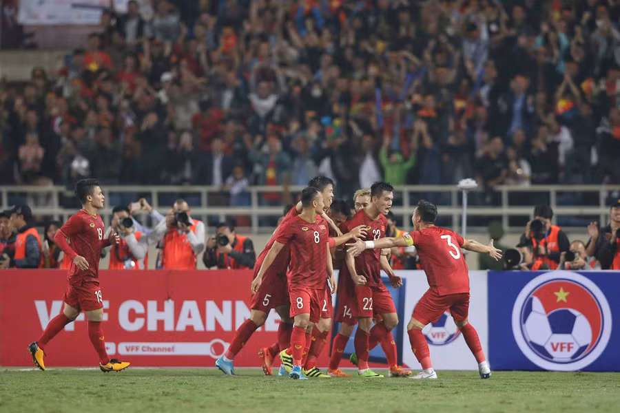 Tiến Linh đang là niềm hy vọng lớn nhất trên hàng tiền đạo U22 Việt Nam