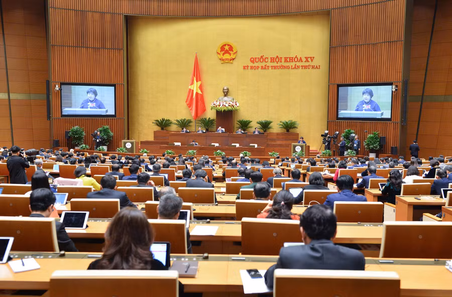 Kỳ họp bất thường lần 2, Quốc hội khóa XV.