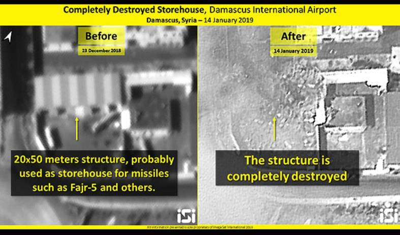 Theo các chuyên gia Israel, tên lửa Iran đã được cất giữ trong nhà kho.