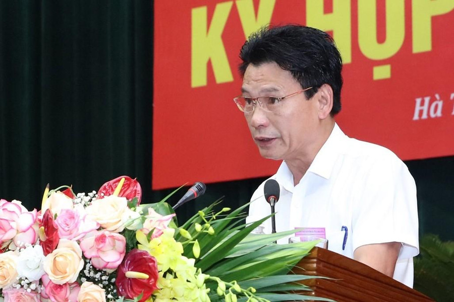 Ông Nguyễn Quốc Hà - Phó Giám đốc Phụ trách Sở Xây dựng Hà Tĩnh (Ảnh: Báo Hà Tĩnh). Ông Nguyễn Quốc Hà - Phó Giám đốc Phụ trách Sở Xây dựng Hà Tĩnh (Ảnh: Báo Hà Tĩnh).