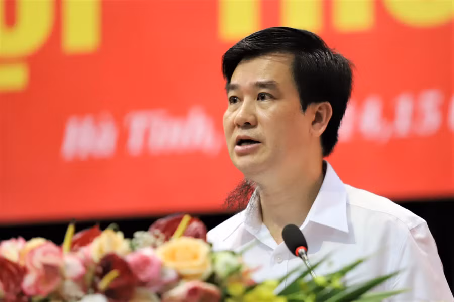 Ông Nguyễn Thanh Điện – Giám đốc Sở TN&amp;MT Hà Tĩnh.