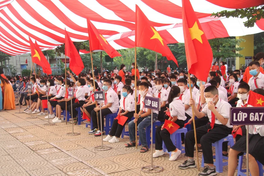 Nhiều trường cho biết sẽ hoàn thành kiểm tra học kỳ II trong tuần này. Ảnh: Bảo An.