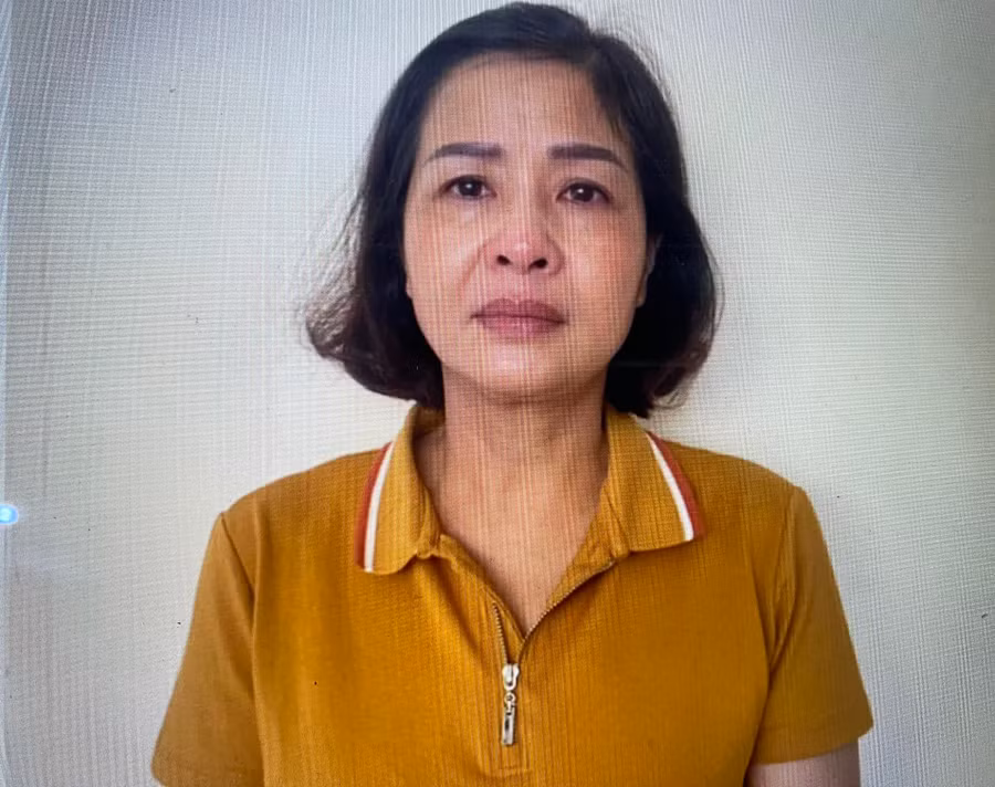 Cựu Giám đốc Sở GD&amp;ĐT Thanh Hóa Phạm Thị Hằng. Ảnh: Bộ Công an