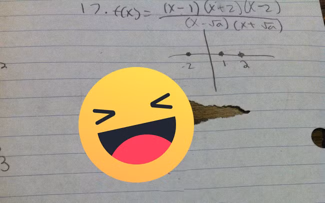 Học sinh không may làm rách bài kiểm tra, thầy giáo nhanh tay xử ký khiến cả lớp cười nắc nẻ