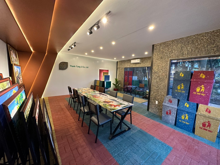 Các sản phẩm trưng bày tại Showroom của Công ty Thanh Tùng 2 (Ảnh: CTV).