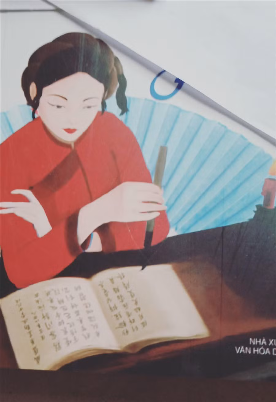 Hồ Xuân Hương qua nét vẽ của họa sĩ đương đại.